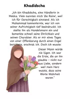 Vorschau - Arbeitsblätter - Die ersten Muslime und zwei Nichtmuslime stellen sich vor - Seite 3
