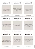 Vorschau - Aufgabenkarten - Cleaning: What am I? - Cards (Englisch) - Seite 2