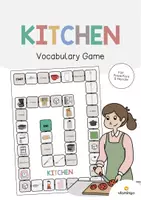 Vorschau - Stationenlernen - Kitchen: Vocabulary Game (Englisch) - Deckblatt