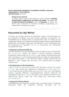 Vorschau - Unterrichtsreihen - Klausur: Umweltmonitoring – Datenanalyse mit Python und pandas - Deckblatt