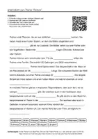 Vorschau - Arbeitsblätter - Arbeitsblätter zum Thema "Palmen" + Lösung & MP3 + - Deckblatt