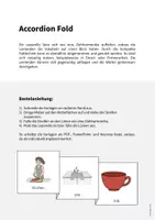 Vorschau - Mal- und Bastelvorlagen - Kitchen: Accordion Fold (Englisch) - Seite 1