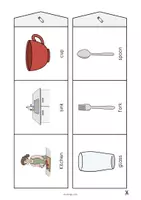 Vorschau - Mal- und Bastelvorlagen - Kitchen: Accordion Fold (Englisch) - Seite 3