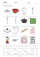 Vorschau - Arbeitsblätter - Kitchen: Vocabulary Worksheet 1 (Englisch) - Seite 3