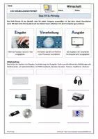Vorschau - Unterrichtsreihen - EDV/Informatik/Word: EVA-Prinzip (Eingabe - Verarbeitung - Ausgabe) und Sicherungsspiel Informatik - Seite 2