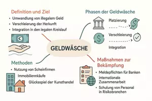 Vorschau - Arbeitsblätter - Lernposter + Arbeitsblätter zum Thema "Geldwäsche" + Lösung & MP3 + Mindmap + Infografik - Seite 3