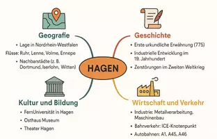 Vorschau - Arbeitsblätter - Arbeitsblätter zum Thema "Hagen" + Lösung & MP3 + Mindmap + Infografik - Seite 2