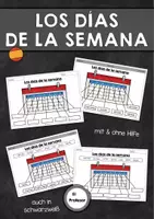 Vorschau - Arbeitsblätter - Los días de la semana - Arbeitsblatt (mit & ohne Hilfe) - Deckblatt
