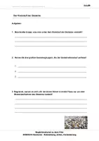 Vorschau - Arbeitsblätter - Gesteine - Arbeitsblätter und Lösungen PDF - Deckblatt