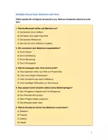 Vorschau - Quiz - Bakterien und Viren - Quiz - Seite 1