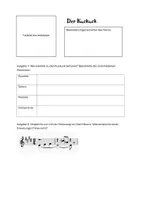 Vorschau - Arbeitsblätter - Der Kuckuck Camille Saint-Saens Karneval der Tiere - Deckblatt