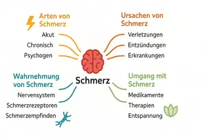 Vorschau - Arbeitsblätter - Lernposter + Arbeitsblätter zum Thema "Schmerz" + Lösung & MP3 + Mindmap + Infografik - Seite 3