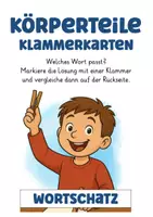 Vista previa - Unidades / Secuencias / Situaciones de Aprendizaje - KÖRPER Deutsch / Alemán Klammerkarten Deutsch - página 2