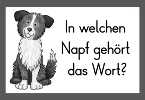 Vorschau - Fördermaterial/Inklusion - Tafelmaterial Nominalisierung von Verben und Adjektiven Schulhund - Seite 3