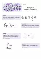 Vorschau - Anderer Materialtyp - Graffiti Theorieblatt - Deckblatt