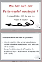 Vorschau - Fördermaterial/Inklusion - Riesenvogelspinne Spezial: Fehlerteufel Lesekarten Langes -ie - Seite 2