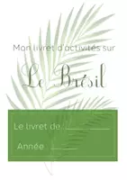 Aperçu - Feuilles d'exercices - Le Brésil - Livret d'activités - Page de couverture