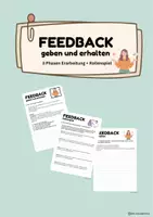 Vorschau - Stundenentwürfe - Feedback geben und erhalten + Rollenspiel - Deckblatt