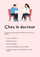 Vorschau - Aufgabenkarten - Scène de théâtre: Chez le docteur - Seite 2