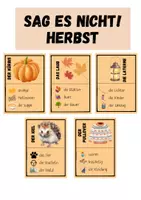 Vorschau - Spiele - Sag es nicht! Herbst - Deckblatt