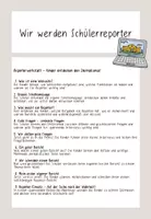 Vorschau - Unterrichtsreihen - Schülerreporter - Schulhompage - Zeitungsartikel - Seite 2