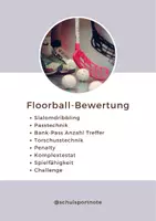 Vorschau - Test - Floorball - Bewertung - Deckblatt