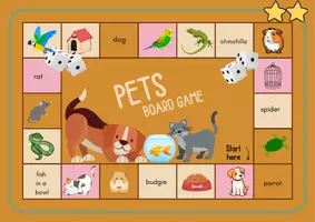 Aperçu - Jeux - Pets Board Game (Looping principle) - Page 2
