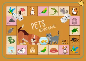 Aperçu - Jeux - Pets Board Game (Looping principle) - Page 3