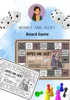 Aperçu - Jeux - Board Game: Romeo and Juliet (Shakespeare) - Page de couverture