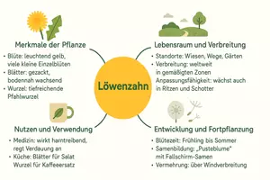 Vorschau - Arbeitsblätter - Arbeitsblatt "Löwenzahn" + Onlineübung & MP3 + Mindmap + Infografik - Seite 2