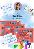 Aperçu - Jeux - USA Board Game (Looping principle) - Page de couverture