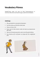 Vorschau - Spiele - Easter: Vocabulary Fitness (Englisch) - Seite 1