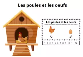 Aperçu - Cartes / Images - Problèmes en images – Combien d’œufs faut-il ajouter ? - Page 1