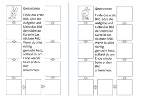 Vorschau - Arbeitsblätter - Rechenspur Quersummen - Seite 3