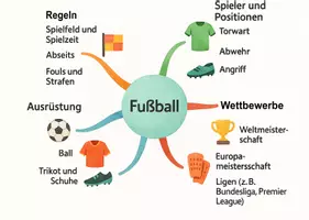 Vorschau - Arbeitsblätter - Lernposter + Arbeitsblatt zum Thema "Fußball" + Onlineübung & MP3 + Mindmap + Infografik - Seite 3