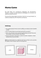 Vorschau - Spiele - 3D Shapes: Memo Game (Englisch) - Seite 1