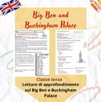 anteprima - Esercizi - Big Ben and Buckingham Palace - lettura approfondimento - Pagina di copertina