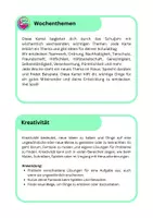 Vorschau - Arbeitsblätter - Wochenthemen - Eine Kartei zur Begleitung durchs Schuljahr - Seite 3