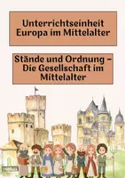 Vorschau - Arbeitsblätter - Stände und Ordnung – Die Gesellschaft im Mittelalter - Deckblatt
