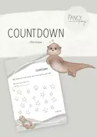 Vorschau - Mal- und Bastelvorlagen - Countdown zum Schulstart / Otterklasse (grau/beige) - Deckblatt