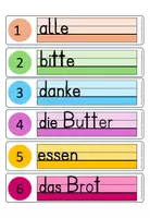 Vorschau - Aufgabenkarten - MATERIALPAKET "Schleichdiktate" 1. Klasse - Seite 2