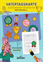 Vorschau - Arbeitsblätter - Vatertagskarte basteln - Auszeichnungen für Alltagshelden! 🏆✂️ - Deckblatt