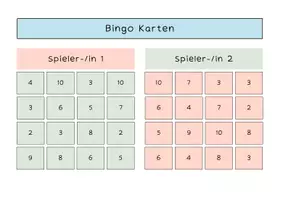 Vorschau - Spiele - Division 3er, 6er und 9er Reihe - Bingo - Seite 2
