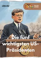 Vorschau - Unterrichtsreihen - US-Präsidenten in der Grundschule - Unterrichtsmaterial - Deckblatt