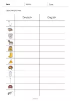 Vorschau - Arbeitsblätter - Farm: Vocabulary Worksheet 3 (Englisch) - Seite 3