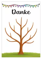 Vorschau - Mal- und Bastelvorlagen - Fingerabdruck-Baum als Gemeinschaftsgeschenk - Seite 2