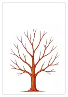 Vorschau - Mal- und Bastelvorlagen - Fingerabdruck-Baum als Gemeinschaftsgeschenk - Seite 3