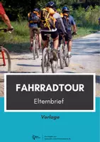Vorschau - Anderer Materialtyp - Fahrrad⎮Elternbrief für eintägige Fahrradexkursion - Deckblatt