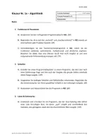 Vorschau - Test - Algorithmik - Klausurenpaket (Oberstufe) - Seite 1