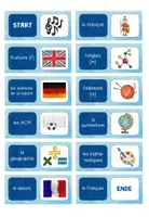 Vorschau - Spiele - Schulfächer Französisch Domino und Tafelkarten Dis Donc 5 - Seite 2